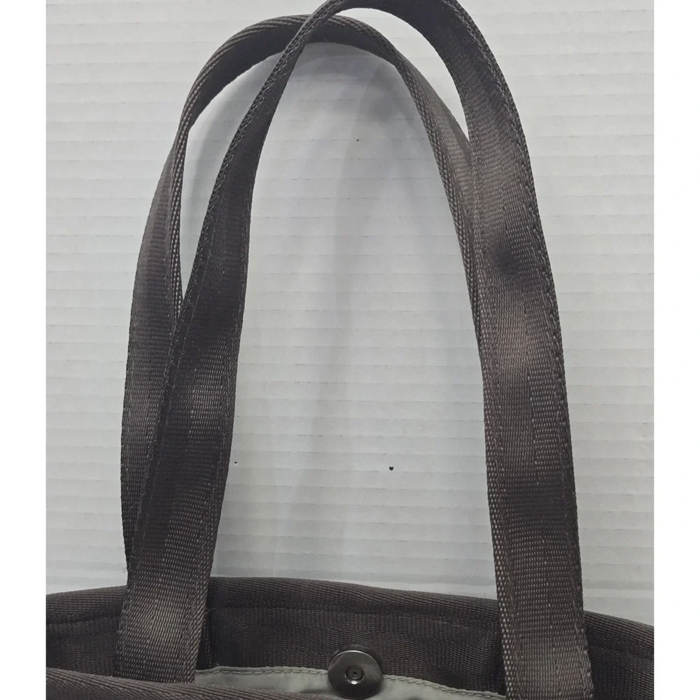 Harveys Original Seatbelt Bag Classic Woven Medium Tote Espresso Choc Brown